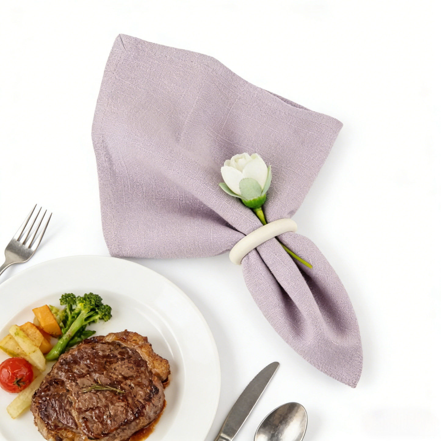 Premium Cotton-Linen Minimalist Napkins and Tea Towels