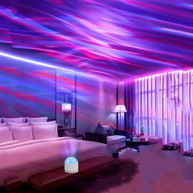 Ocean Wave & 3D Water Ripple Projector Light