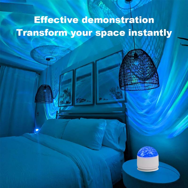Ocean Wave & 3D Water Ripple Projector Light