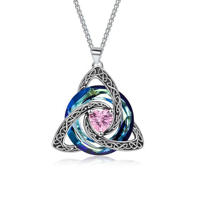 ✨Birthstone Celtic Knot Necklace for Women