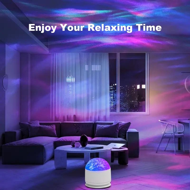Ocean Wave & 3D Water Ripple Projector Light
