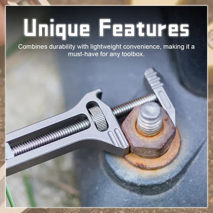 Z-Apex Tactical EDC Spanner | High-Density Alloy Multi-Tool