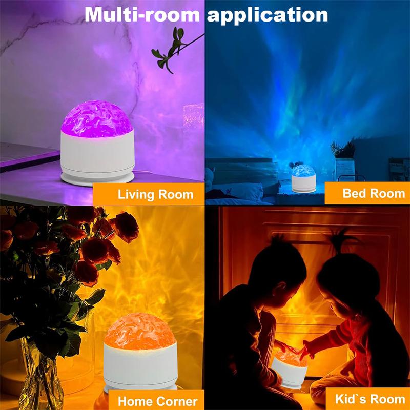 Ocean Wave & 3D Water Ripple Projector Light