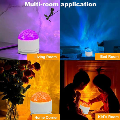 Ocean Wave & 3D Water Ripple Projector Light