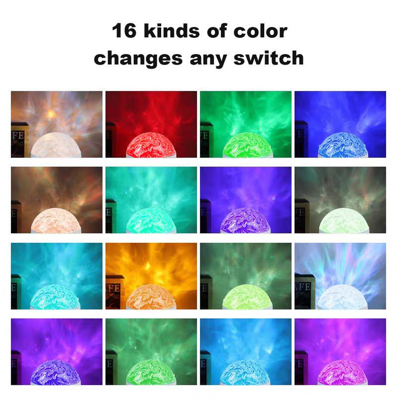 Ocean Wave & 3D Water Ripple Projector Light