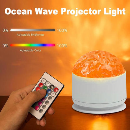Ocean Wave & 3D Water Ripple Projector Light