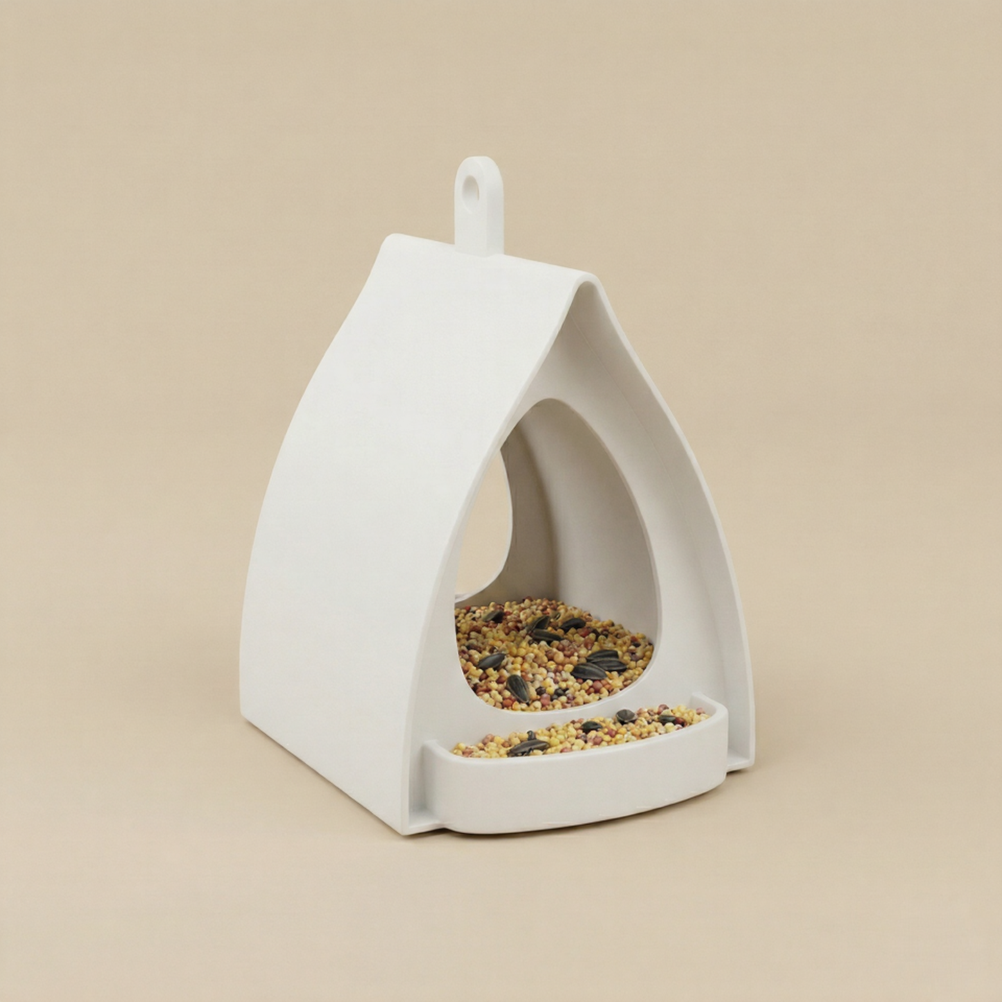 🐦 2026 New Arrival - Hanging Garden Bird Feeder with Weatherproof Roof for Wild Birds