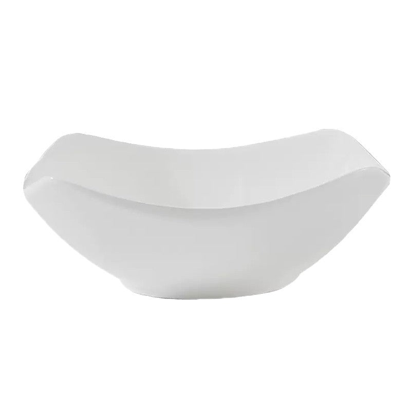 Nordic Minimalist Square Ceramic Serving Bowl
