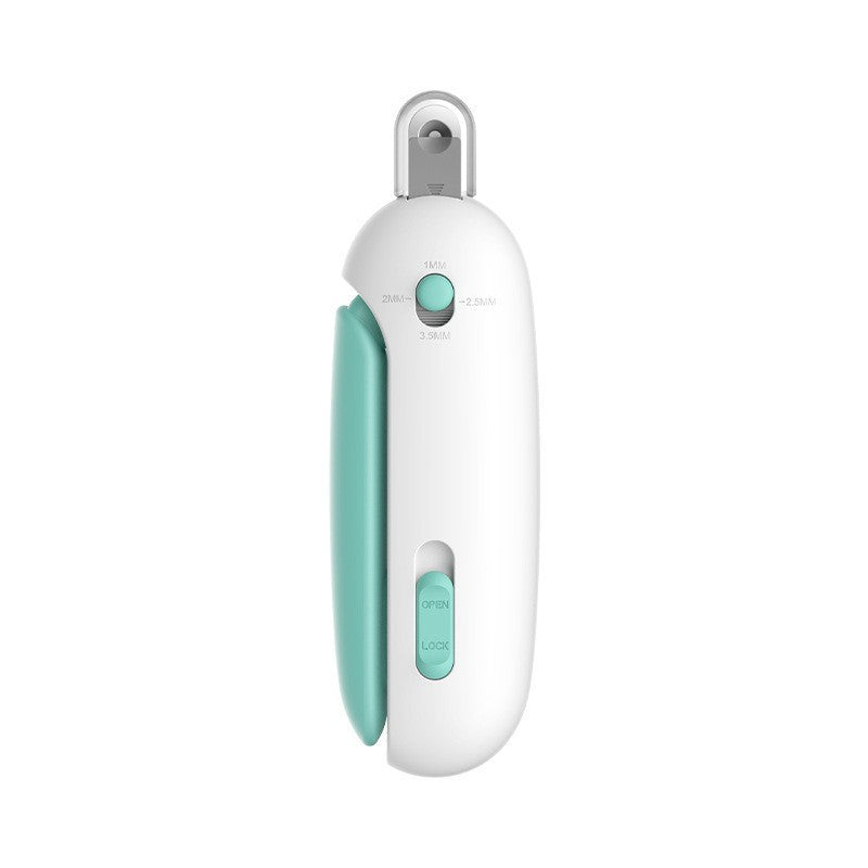 Anti-Splatter Pet Nail Clippers with Built-in File