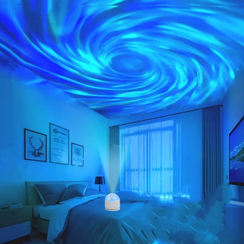 Ocean Wave & 3D Water Ripple Projector Light