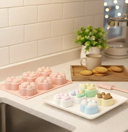 Versatile Cat Paw Silicone Mold for Creative DIY Projects