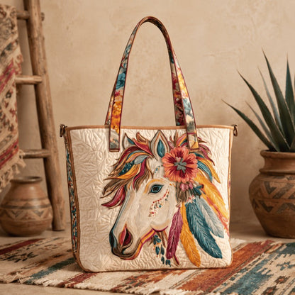 Handmade Heritage Quilted Carryall