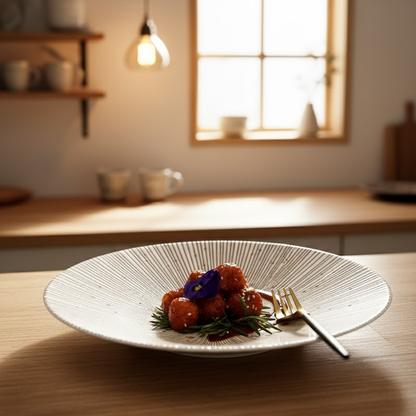 Elegant Shisaku Series Ceramic Tableware