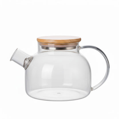 Premium Borosilicate Glass Tea and Cold Water Pitcher