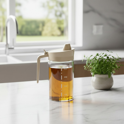 Premium Leak-Proof Glass Oil Dispenser
