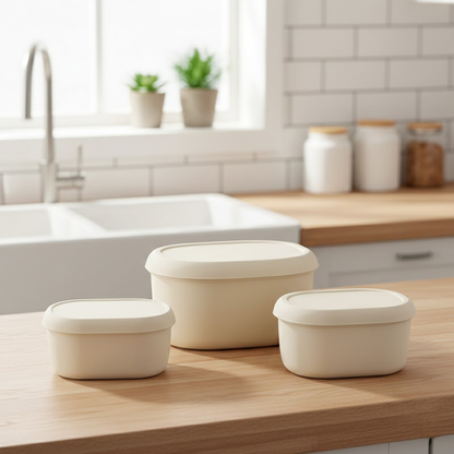 Premium Pure Silicone Airtight Lunch Box