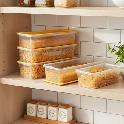 Premium Airtight Rectangle Food Storage Containers