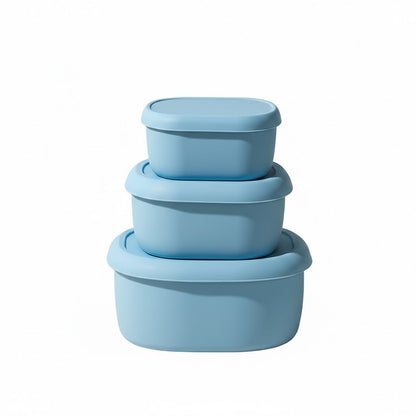 Premium Pure Silicone Airtight Lunch Box